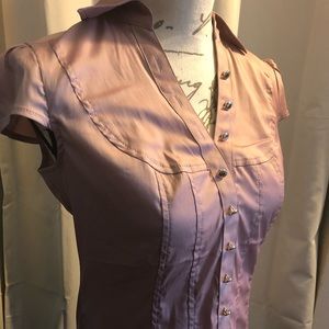 Pretty petal pink Express ladies top